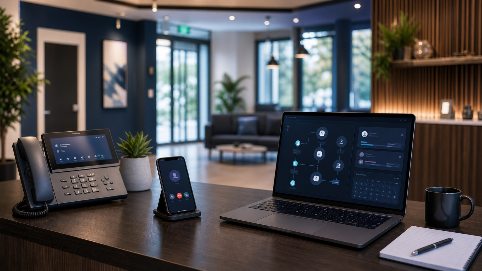 How an AI Receptionist Handles Calls, Chats, and WhatsApp While You Work